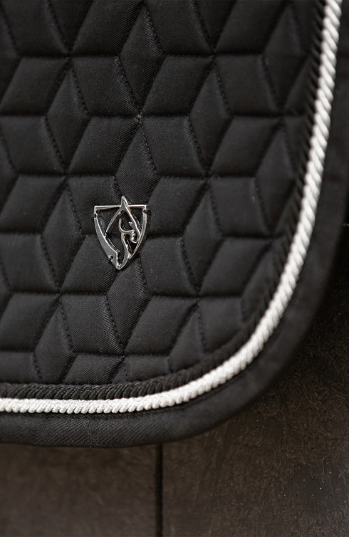 BARE Pro-Rider Dimension Saddle Pad - Dressage Cut - Black